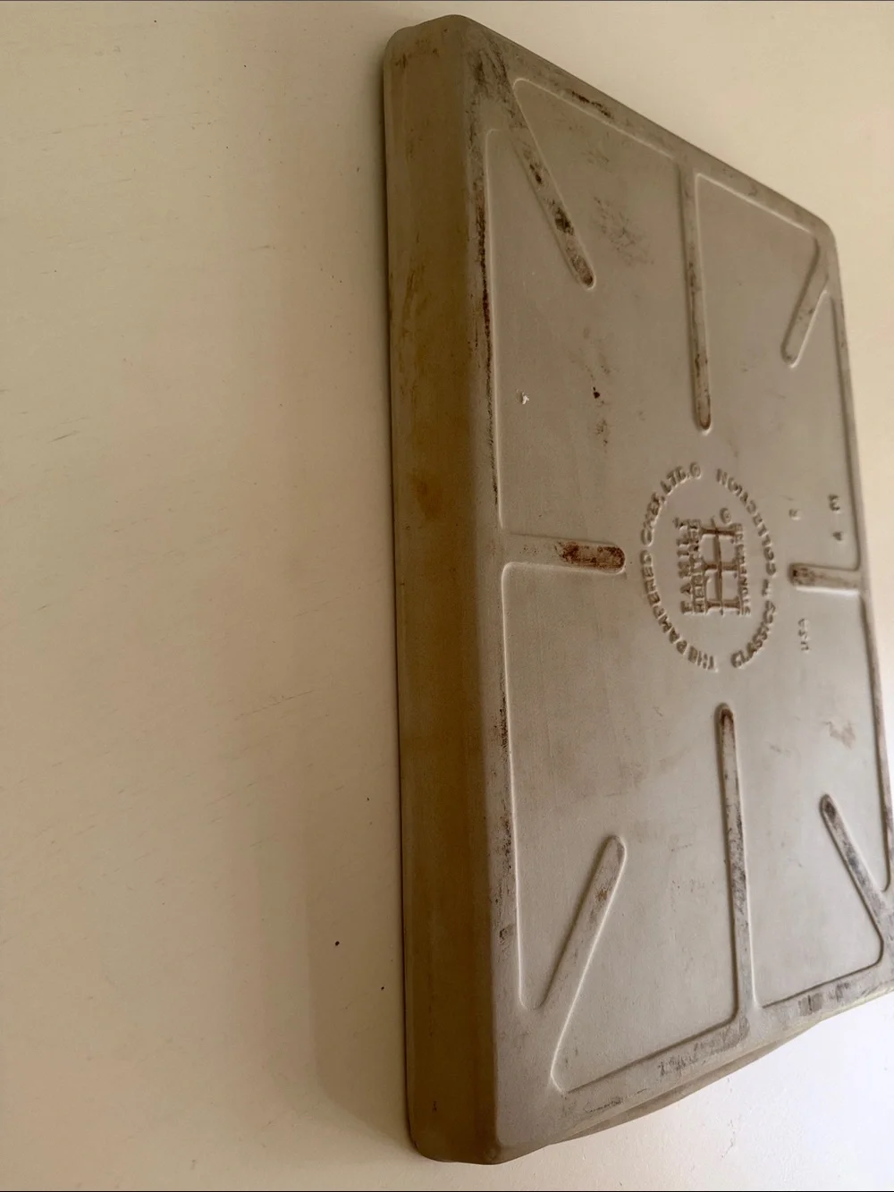 The Pampered Chef Stoneware Family Heritage Rectangle Baking Sheet - Picture 7 of 11